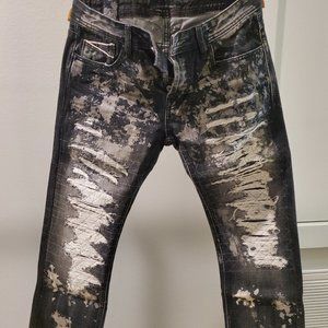 Hagen Cult Of Individuality heavy distressed jeans 32x34
